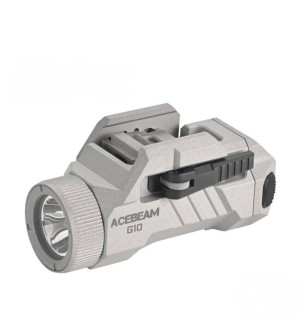 Acebeam G10 Ray Üstü Silah Feneri | 600 Lumen, Çöl Beji, Glock & Picatinny Uyumlu