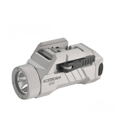 Acebeam G10 Ray Üstü Silah Feneri | 600 Lumen, Çöl Beji, Glock & Picatinny Uyumlu