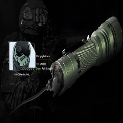 Acebeam L16 Uzun Menzilli Taktik LED El Feneri | 2100 Lümen, USB-C Şarjlı