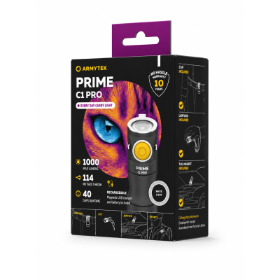 Armytek Prime C1 Pro ( White Light ) EDC El Feneri