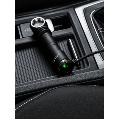 Armytek Wizard C2 Pro White Light – Şarjlı Çok Amaçlı LED El Feneri Siyah