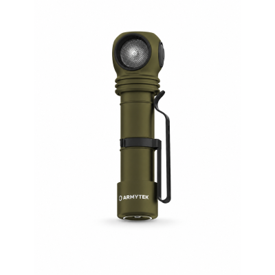 Armytek Wizard C2 Pro White Light–Şarjlı Çok Amaçlı LED El Feneri Yeşil