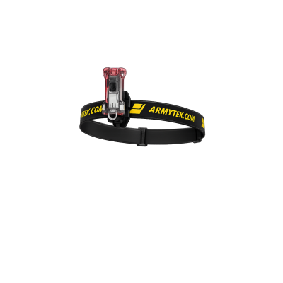 Armytek  Zippy ES WR EDC Mini El Feneri | Şarjlı Anahtarlık Feneri | 120 Lümen | Beyaz + Kırmızı LED | Red Rubby