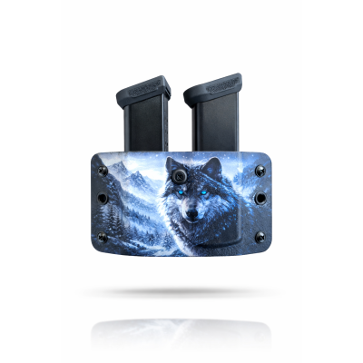 Kydex 9 mm Çiftli Şarjör Kılıfı ARTWORK | Dayanıklı ve Hızlı Taşıma
