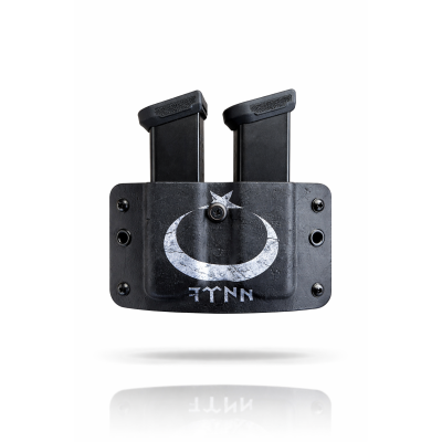 Kydex 9 mm Çiftli Şarjör Kılıfı ARTWORK | Dayanıklı ve Hızlı Taşıma