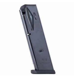 Mec-Gar Beretta M9 9 mm Şarjör – 92FS Uyumlu 15’li Çelik Şarjör