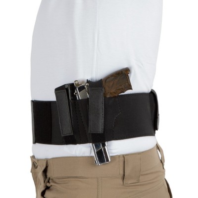 KORSE TABANCA KILIFI-ÇİFT TABANCA KILIFLI ÇİFT ŞARJÖRLÜKLÜ SİYAH