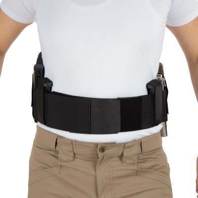 KORSE TABANCA KILIFI-ÇİFT TABANCA KILIFLI ÇİFT ŞARJÖRLÜKLÜ SİYAH