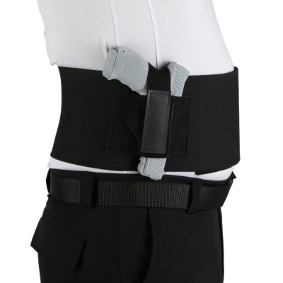 PREMİUM KORSE TABANCA KILIFI PETEK DOKUMA SİYAH 