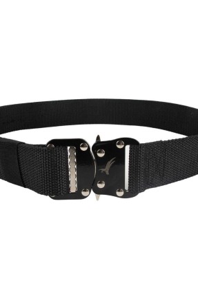 GÜÇLENDİRİLMİŞ KEMER 4 CM SİYAH