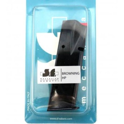 Sabatti Browning HP Şarjör Siyah Renk 15 mermi kapasite