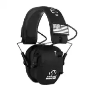 Walker's Razor Patriot Elektronik Atış Kulaklığı - Siyah Walker's Razor Patriot Elektronik Atış Kulaklığı - Siyah