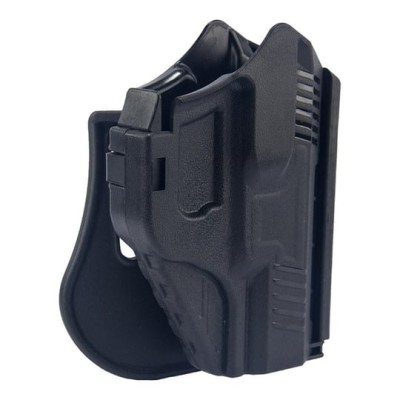 Sarsılmaz Sar 9 Picatinny Ray Kilitli Tabanca Kılıfı Siyah – Polimer Paddle Montajlı, Hızlı Erişimli Emniyet Mandallı