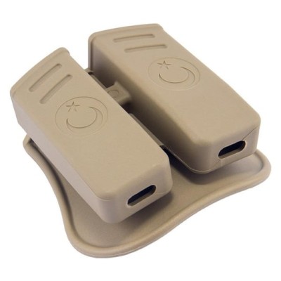 Çiftli Şarjör Kılıfı Bej - Dayanıklı Polimer Taktik Kılıf