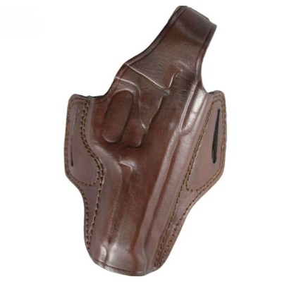 Deri OWB Tabanca Kılıfı | Bel Dışı Taşıma Deri Silah Kılıfı Kahverengi