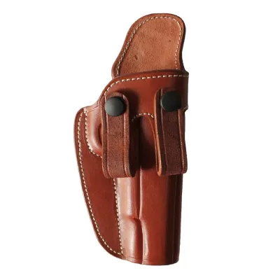 EXPORT Deri Çift Klipsli İçten Taşıma Tabanca Kılıfı | IWB Gizli Taşıma Deri Kılıf