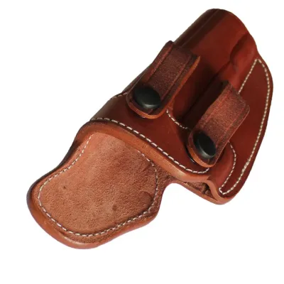 EXPORT Deri Çift Klipsli İçten Taşıma Tabanca Kılıfı | IWB Gizli Taşıma Deri Kılıf
