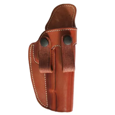 EXPORT Deri Çift Klipsli İçten Taşıma Tabanca Kılıfı | IWB Gizli Taşıma Deri Kılıf