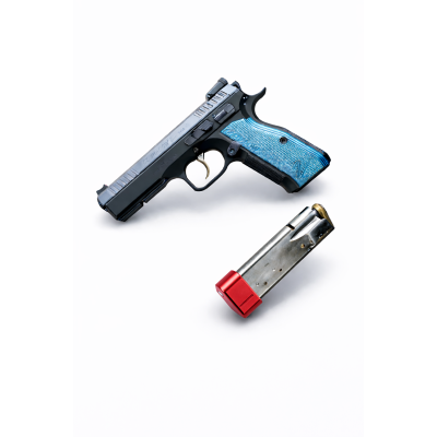 +3 Alüminyum Şarjör Uzatma Kapağı-Pembe