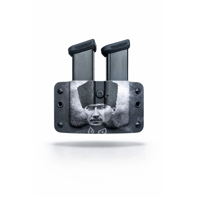 Kydex 9 mm Çiftli Şarjör Kılıfı ARTWORK | Dayanıklı ve Hızlı Taşıma
