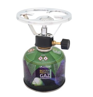 Vidalı Kamp Ocağı + 230 gr Kartuş (K-192-230)