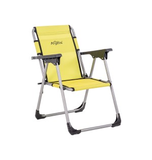 Kamp ve Outdoor Katlanabilir Kolçaklı Sandalye Junior | Taktikal Aksesuar - Limon Sarısı 
