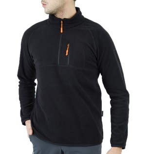Alpinist Gamma Fermuarlı Erkek Polar Sweet Siyah (600508) Alpinist Gamma Fermuarlı Erkek Polar Sweet Siyah (600508)
