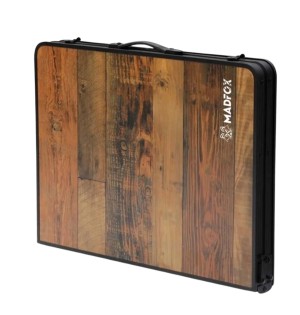 Katlanabilir Ahşap Kamp Masası - Izgaralı - Madfox Eazy - 547210