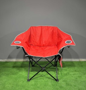 Argeus Nevgrande Comfort Katlanabilir Kamp Sandalyesi Kırmızı