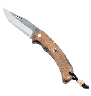 Katlanır Cep Çakısı - Ahşap Saplı - İpli - Savex - 3279