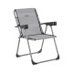 Kül Gri  Katlanabilir Bardaklıklı Kamp Sandalyesi | Dayanıklı ve Rahat Kamp Koltuğu