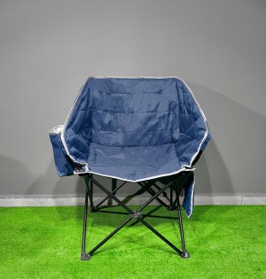 Argeus Balcony Comfort Katlanabilir Kamp Sandalyesi Lacivert