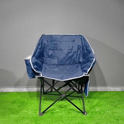Geniş Oturumlu Katlanabilir Kamp Sandalyesi | Rahat Taşınabilir Koltuk-Lacivert Geniş Oturumlu Katlanabilir Kamp Sandalyesi | Rahat Taşınabilir Koltuk-Lacivert