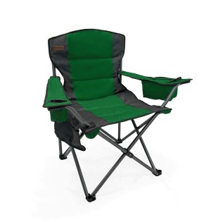 Katlanır Kamp Piknik Sandalyesi - Madfox Echo - Bardaklıklı - Yeşil - 547288 - Taşıma Çantalı