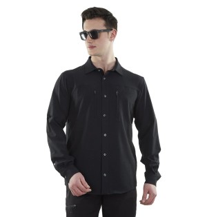 Alpinist Tegus Uzun Kollu Erkek Gömlek Siyah (600701) Alpinist Tegus Uzun Kollu Erkek Gömlek Siyah (600701)