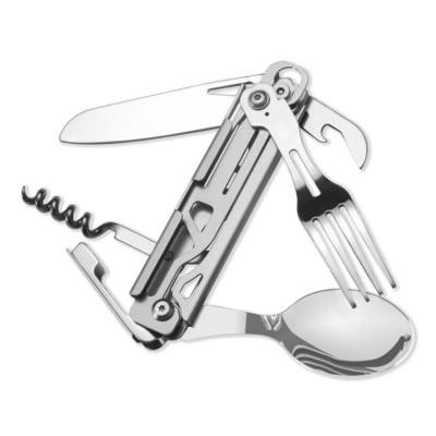 Kamp Çatal&Kaşık&Bıçak Tirbüşon Set - Grand Harvest - GHKS002