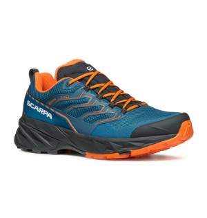 Scarpa Rush 2 Gore-Tex Koşu Ayakkabısı Cosmic Blue-Orange Scarpa Rush 2 Gore-Tex Koşu Ayakkabısı Cosmic Blue-Orange