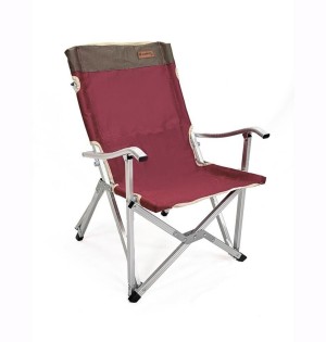 Katlanır Kamp Piknik Sandalyesi - Madfox Dachuan - Bordo - 547281 - Taşıma Çantalı