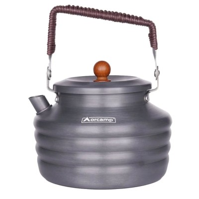 Lüks Kamp Çaydanlığı - Orcamp - 1.5 Lt - (OUT-1310) Lüks Kamp Çaydanlığı - Orcamp - 1.5 Lt - (OUT-1310)