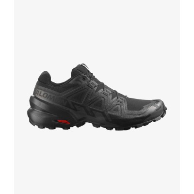 Salomon Speedcross 6 Erkek Koşu Ayakkabısı - Black/Black/Phantom