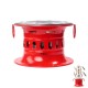 Kırmızı Jel Yakıtlı Kamp Ocağı Metal Kutu Soba – Dayanıklı Kamp ve Piknik Ocağı