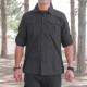 Loç Outdoor Tactical Erkek Gömleği Siyah Loç Outdoor Tactical Erkek Gömleği Siyah