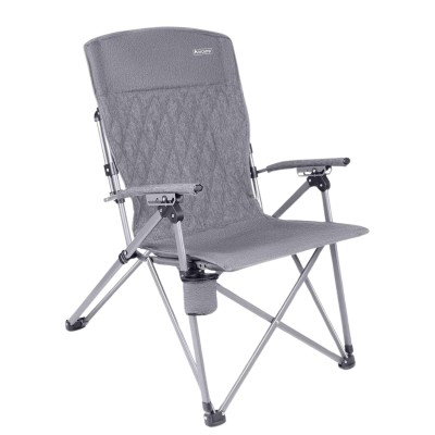 Katlanabilir Kamp Sandalyesi - Trono 3 - Orcamp - Kademeli - Gri Katlanabilir Kamp Sandalyesi - Trono 3 - Orcamp - Kademeli - Gri