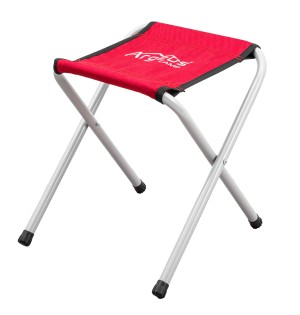 Katlanabilir Kamp Taburesi Kırmızı Hafif Taşınabilir