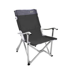 Katlanır Kamp Piknik Sandalyesi - Madfox Dachuan - Siyah - 547213 - Taşıma Çantalı