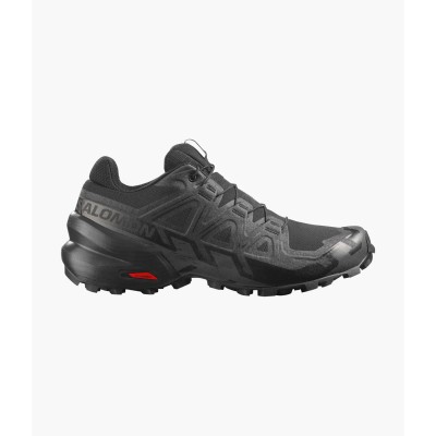 Salomon Speedcross 6 Kadın Koşu Ayakkabısı - Black/Black/Phantom