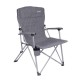 Katlanabilir Kamp Sandalyesi - Trono - Orcamp - Gri