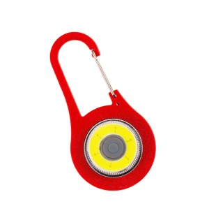 Panther Karabinalı Anahtarlık El Feneri Kırmızı Panther Karabinalı Anahtarlık El Feneri Kırmızı
