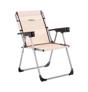 Kapadokya Katlanabilir Bardaklıklı  Kamp Sandalyesi | Dayanıklı ve Rahat Kamp Koltuğu