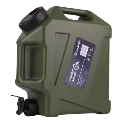 Musluklu Su Bidonu - Madfox Galon Air PE - 19 Litre - Yeşil - 547311